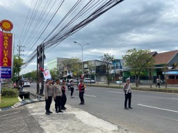 Polres Jember Lakukan Pengamanan, Kunjungan Kaesang Pangarep