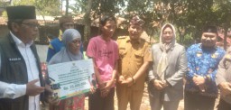 Penyaluran Bantuan Rumah Layak Huni BAZNAS Tahun 2024 di Desa Cimanuk, Kecamatan Cimanuk