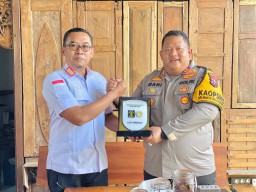 Tingkatkan Sinergitas dan Keamanan, Kalapas Pamekasan Lakukan Kunjungan Silaturahmi Dengan Polres Pamekasan