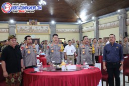 Perkuat Sinergi Jelang Pemilu, Kapolda Bali Gelar Tatap Muka Dengan Pimred dan Wartawan
