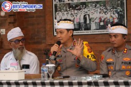 Polda Bali Rutin laksanakan Minggu Kasih Bertempat di Pura Luhur Batukau