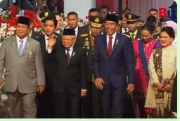 Presiden Sampaikan Amanat HUT TNI Yang ke 79 Dimonas