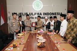 Kapolrestabes Surabaya Silaturahmi ke Tokoh Agama Kota Surabaya