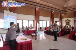Polres Klungkung Laksanakan Lat Pra Ops Zebra Agung 2024