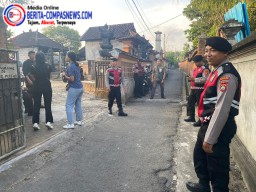Polres Klungkung Amankan Simakrama Paslon di Tusan