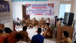Pemerintah Desa Cibadak Kecamatan Cimanggu Kabupaten Pandeglang, Giat Acara Musyawarah Desa