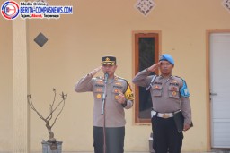 Kapolres Sampang Pimpin Apel Kesiapan Pengamanan Pilkada 2024