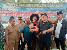 Pj Bupati Sampang Dorong Kelola Hasil Panen Udang Vaname dan Rumput Laut Jadi Produk Menjanjikan