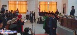 DPRD Kabupaten Sampang Gelar Rapat Paripurna Pelantikan dan Sumpah Pimpinan Definitif Terpilih