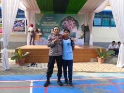 Siswa SMPN 219 Dapat Edukasi Kenakalan Remaja Dari Polsek Kembangan