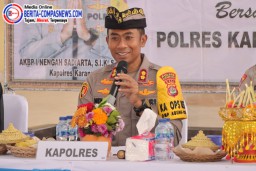 Kapolres Karangasem Gelar Jumat Curhat Bersama Masyarakat Desa Selat
