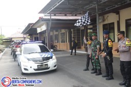 Jelang Pelantikan Presiden dan Wakil Presiden Terpilih tahun 2024, Personil TNI-Polri Laksanakan Apel Siaga di Kabupaten Sampang