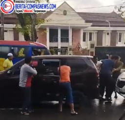 Bikin Geger Pengguna Jalan, Penangkapan Diduga Pelaku Narkoba di Tengah Jalan Kota