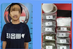 Polres Tanjung Perak Amankan Pengedar Ganja Kering Asal Dukuh Kupang