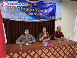 Polda Bali Gelar Minggu Kasih di Hotel Taman Wisata