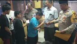 Peduli Yatim dan Berbagi Sesama, Polsek Cakung Gelar Santunan dan Doa Bersama