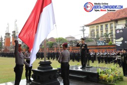 Kapolda Bali Pimpin Upacara Peringatan Hari Sumpah Pemuda ke-96
