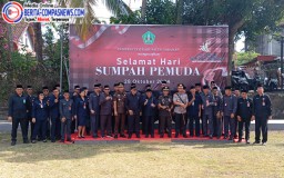 Tanamkan Semangat Juang Generasi Muda Bangsa, Dandim Tabanan Hadir Pada Upacara Peringatan Hari Sumpah Pemuda ke-96