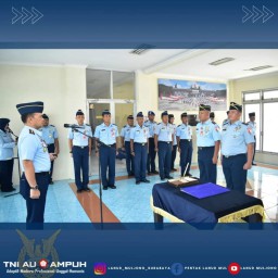 Danlanud Muljono Pimpin Serah Terima Jabatan Kadisops Lanud Muljono 