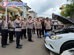 Cek Kesiapan Pengamanan Pilkada Polres Badung Kapolda Tegaskan Jaga Netralitas