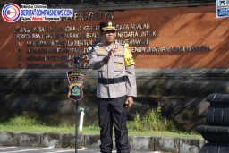 Kapolres Karangasem Cek Kesiapan Personil dan Sarpras Pengamanan Pilkada