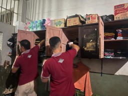 Lapas Narkotika Kelas IIA Pamekasan Kanwil Kementerian IMIPAS Jatim Kembali Gelar Penggeledahan Rutin