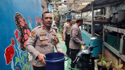 Polsek Matraman Bersama Warga Dukung Program Ketahanan Pangan Gunakan Lahan Terbatas