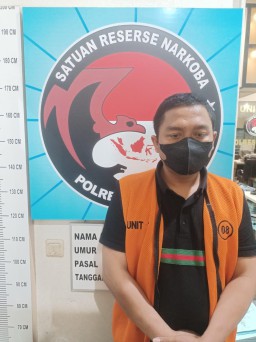 Satresnarkoba Polrestabes Surabaya Amankan Pelaku Penyalahgunaan Narkotika Jenis Sabu