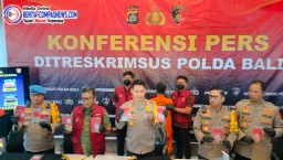 Ungkap Pegadaian Ilegal Polda Bali Tetapkan 1 Tersangka Amankan 3 Mobil dan 21 Motor