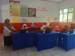Pelaksanaan Asesmen Nasional Berbasis Komputer (ANBK) Gelombang 4 di SDN Cijaralang 2