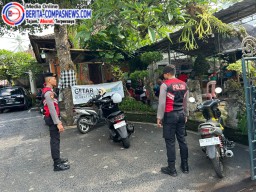 Polres Klungkung Lakukan Pengamanan Kediaman Cabup