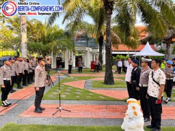 Gelar Apel Kesiapan Ops Gapura Agung VIII 2024, Polda Bali Siap Amankan 20th IPOC end 2025 Proce Outlook