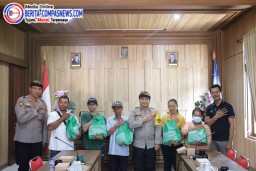 Polres Klungkung Laksanakan Jumat Curhat di Dawan Klod
