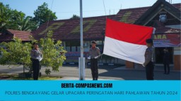 Polres Bengkayang Gelar Upacara Peringatan Hari Pahlawan Tahun 2024