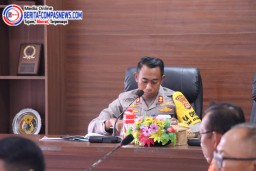 Kapolres Karangasem Ikuti Bimtek TIK Untuk Dukung Program Ketahanan Pangan