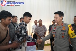 Kapolda Bali Sampaikan Pentingnya Idiologi Pancasila, Demokrasi dan HAM dalam Bernegara di Program Jumat Curhat