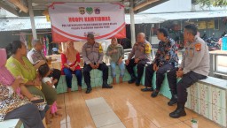 Kanit Binmas Ngopi Kamtibmas di Rusun Muara Angke Untuk Pemilukada Aman dan Cegah Tawuran