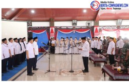 Pengukuhan Dewan Kehormatan dan Regenerasi Kepengurusan PMI Sebagai Garda Terdepan Melayani Tugas Kemanusiaan