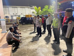 Patroli Malam di Titik Rawan Gangguan Kamtibmas, Cegah Tawuran dan Pilkada Damai