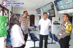Polres Klungkung Menerima Tim Penilai Internal (TPI) Polri Bersama Dengan Tim Kementrian RB Tentang Pelayanan Publik