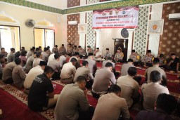 Polres Bangkalan Gelar Doa Bersama Untuk Pilkada 2024 Aman dan Damai