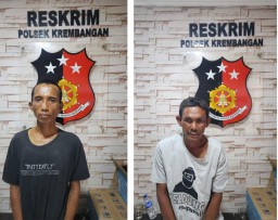 Polsek Krembangan Amankan Komplotan Curanmor Yang Beraksi di Dupak Surabaya