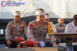 Kapolda Bali Sampaikan Pentingnya Idiologi Pancasila, Demokrasi dan HAM Dalam Bernegara di Program Jumat Curhat