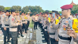 Pimpin Apel Serpas Pam TPS Kapolda Bali Tegaskan Tupoksi dan Netralitas Polri