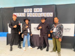 872 Warga Binaan Lapas Pamekasan Salurkan Hak Pilihnya