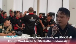 Bank Kalbar Dukung Pengembangan UMKM di Forum Wartawan &amp; LSM Kalbar Indonesia di PLBN Entikong