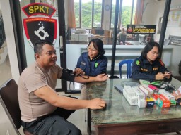 Bid Dokkes Polda Bali Cek Kesehatan Personil Polres Bandara Ngurah Rai