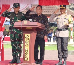 Polres Karangasem Gelar Apel Pasukan Operasi Lilin Agung 2024