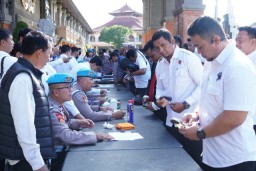 Pastikan Kesiapan Pemegang Senpi, Irwasda Polda Bali Pimpin Apel Pemereksaan Senpi