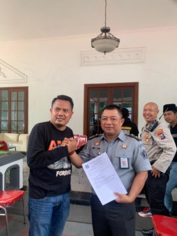 Aliansi Madura Indonesia (AMI) Geruduk Kanwil Kemenkumham Jawa Timur